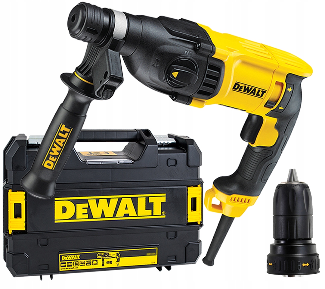 Vrtací kladivo 800W Sds+ 2,8j Dewalt D25134K kufr