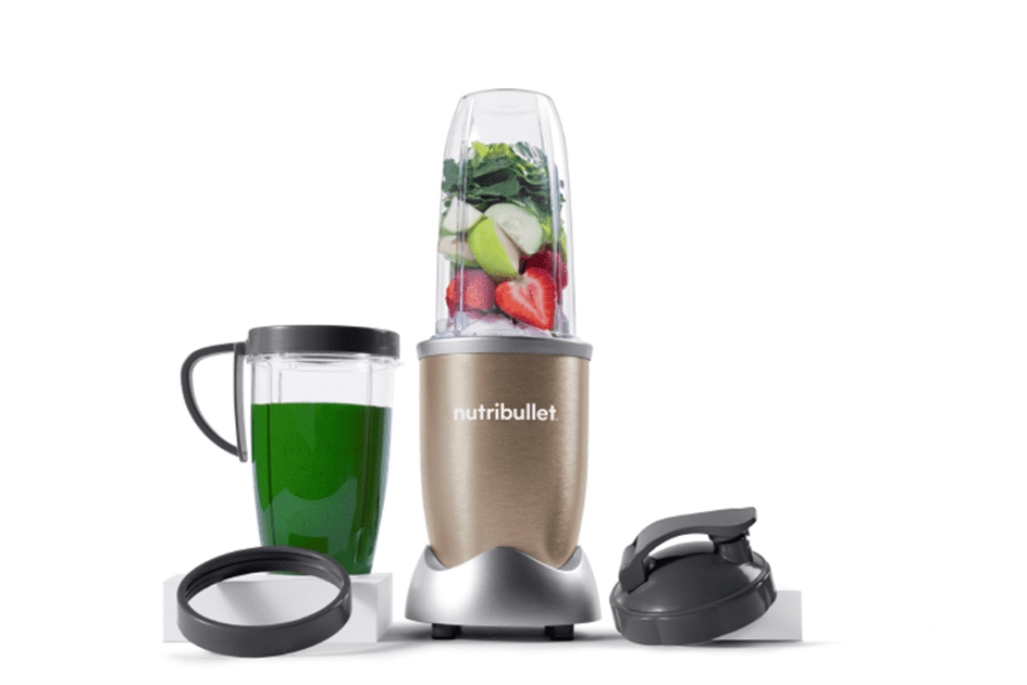 Blender kielichowy NutriBullet NB907CP 900 W beżowy/brązowy