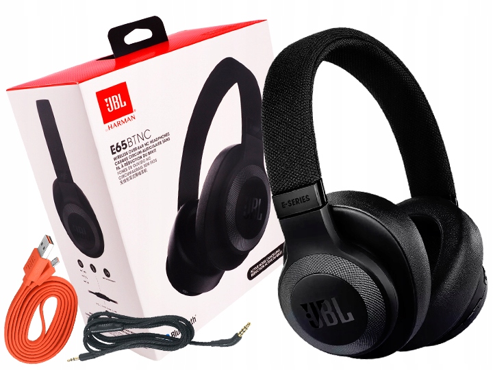 

Słuchawki Jbl E65BTNC Bluetooth + Etui Anc Hd
