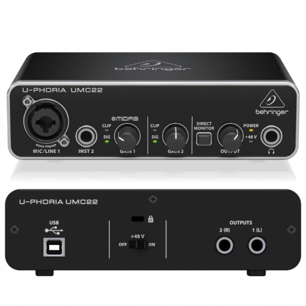 Audio rozhranie Behringer UMC22