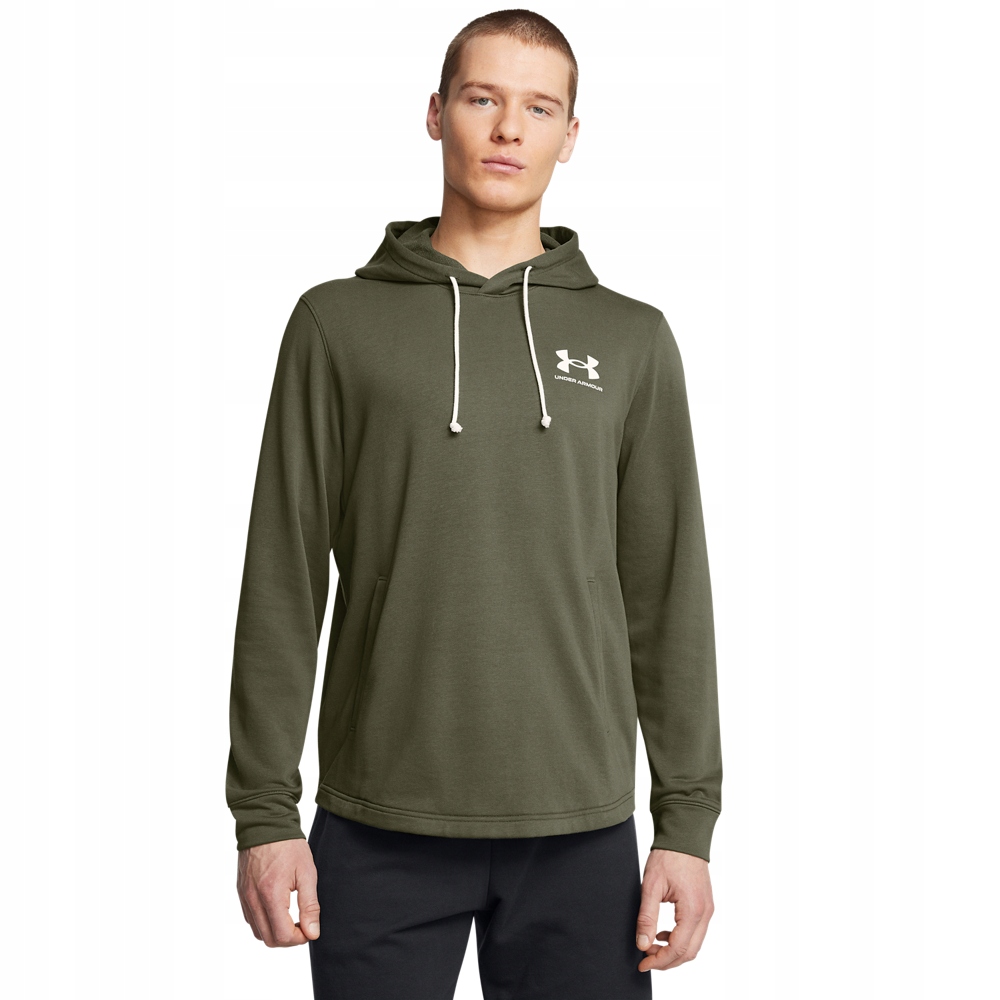 Under Armour Rival Terry męska bluza bawełniana z kapturem sportowa