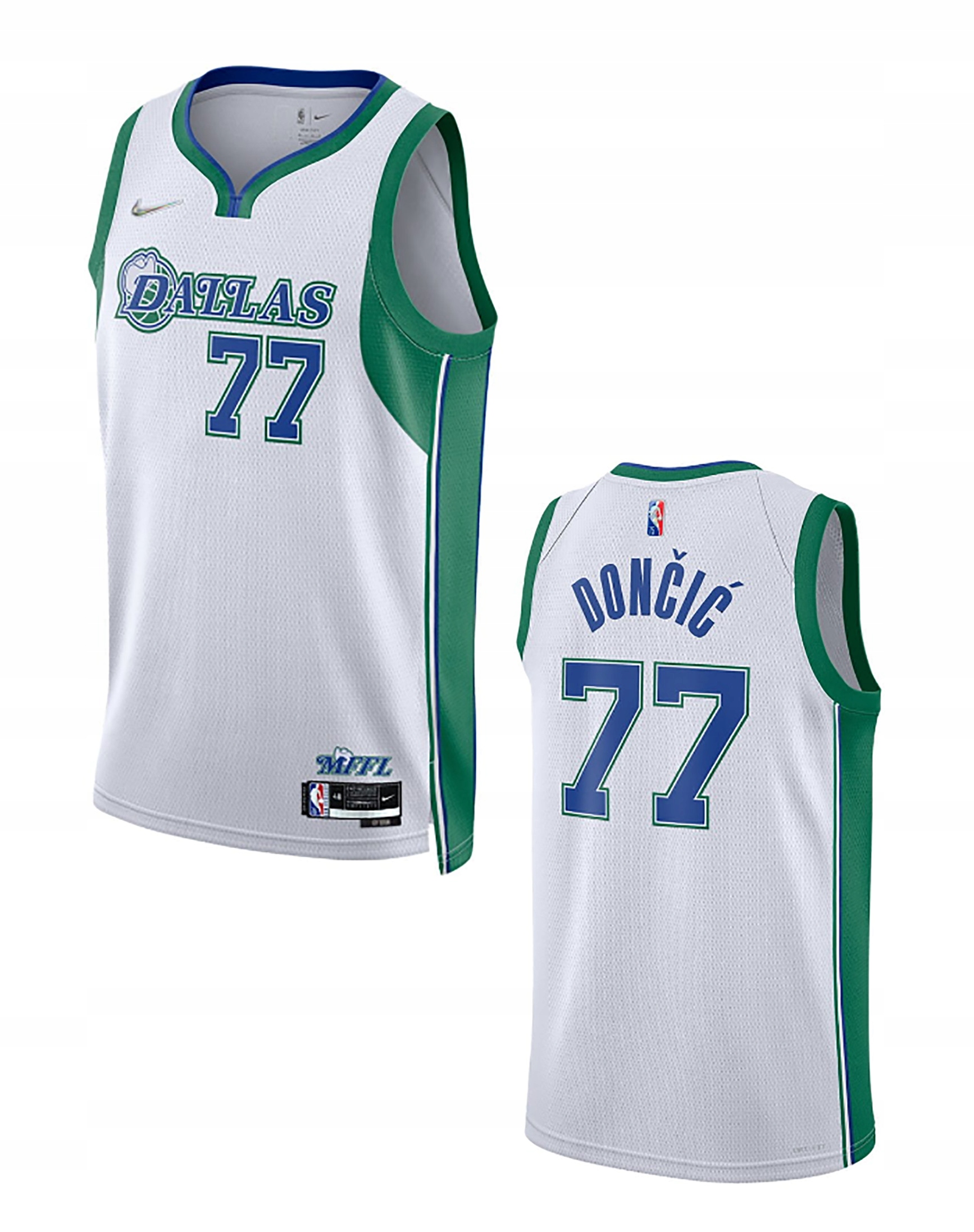 Tričko Nba Swingman Nike Luka Dončić Dallas DB4023-100 S City Edition