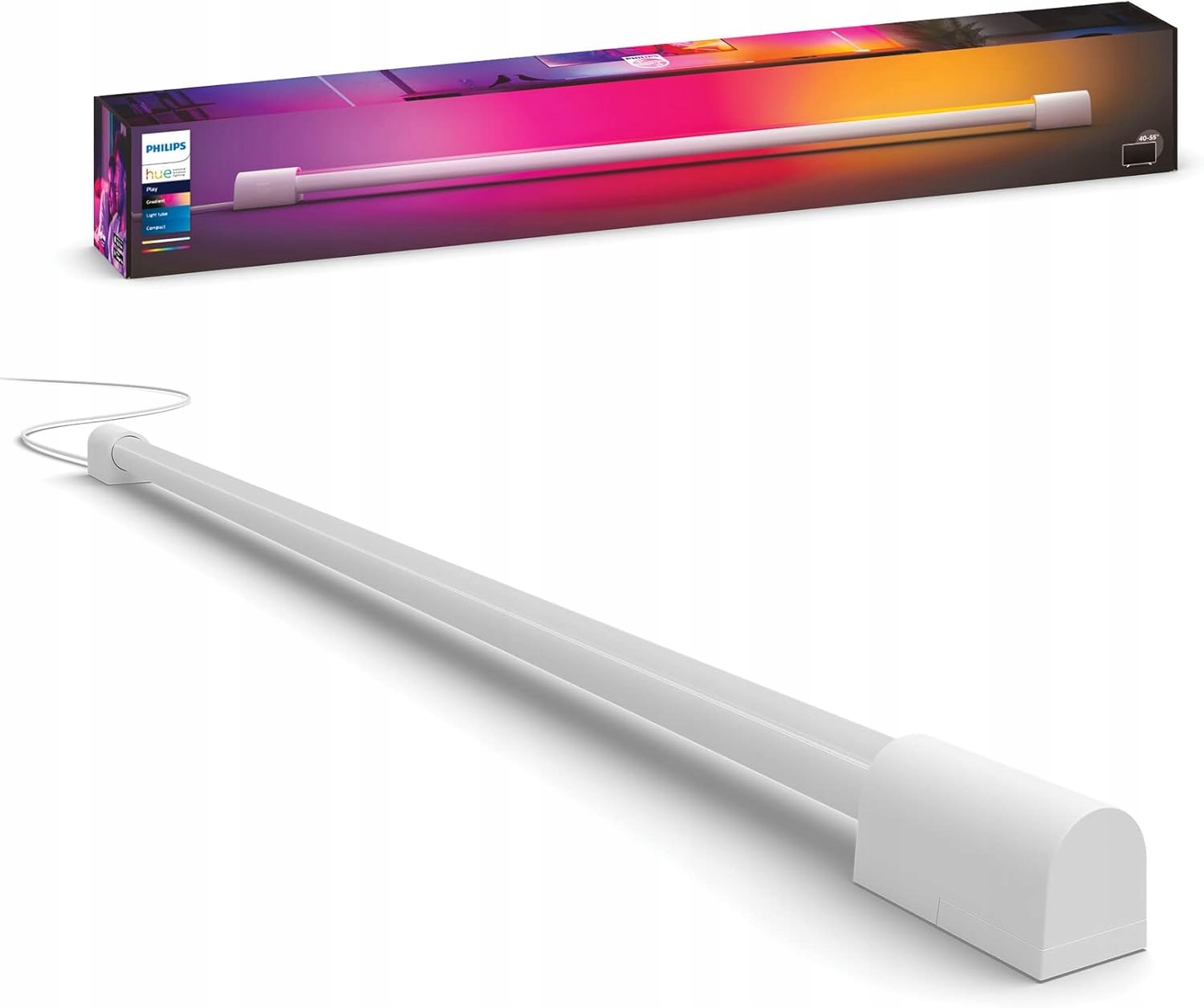 Lineárna Led lampa Light Bar Tuba 90 cm Gradient Podsvietenie Tv Philips Hue
