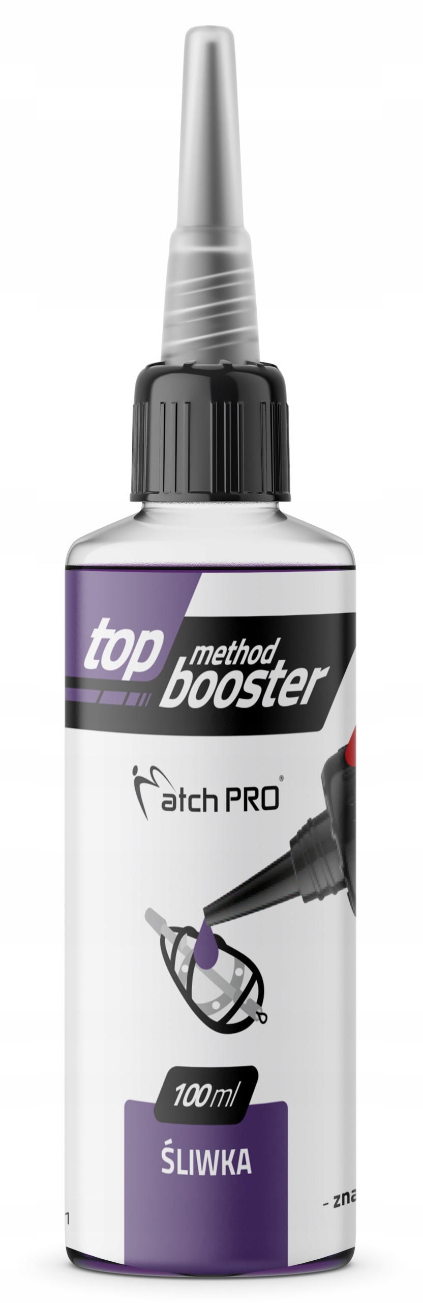 Booster Top Method Feeder MatchPro 100ml śliwka