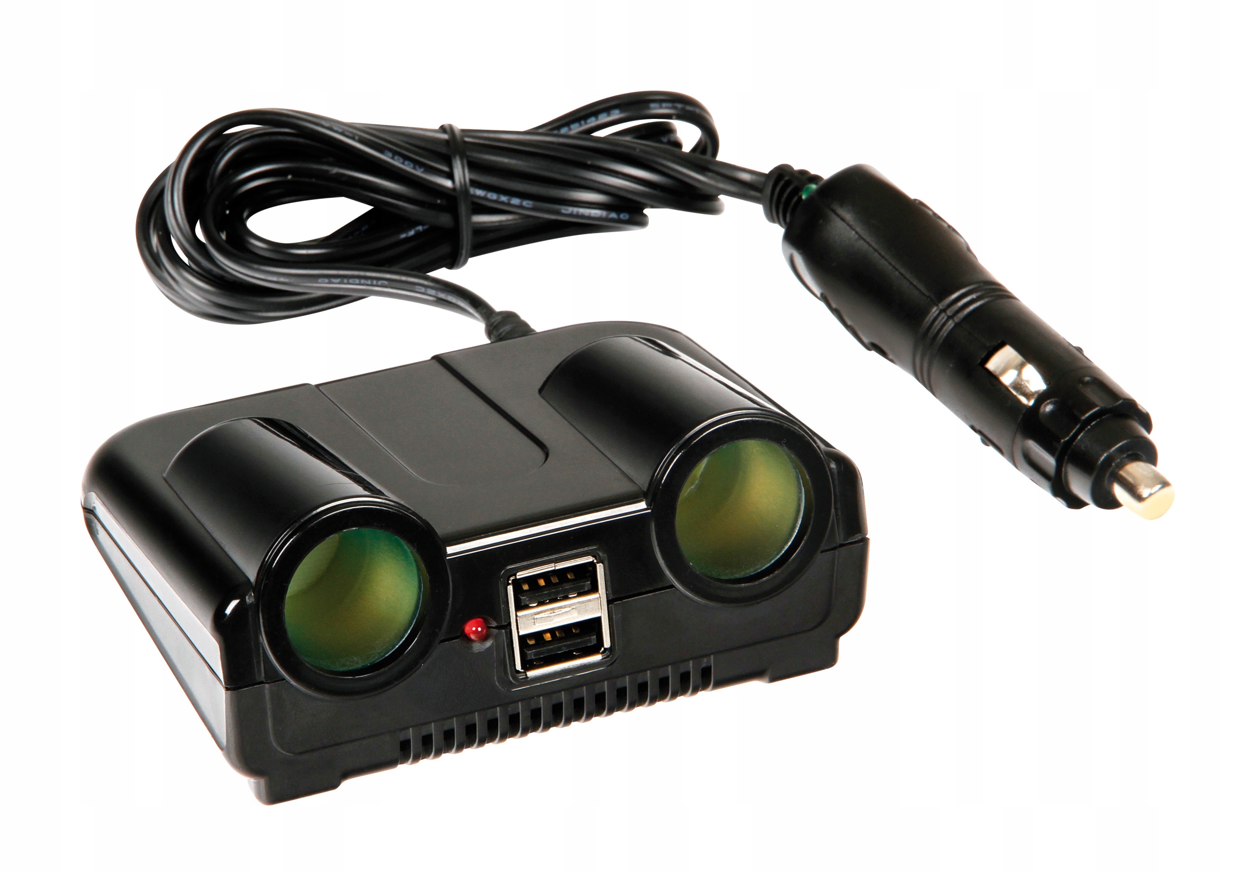 

Rozgałęziacz gniazda zapalniczki 12/24V 2 x Usb