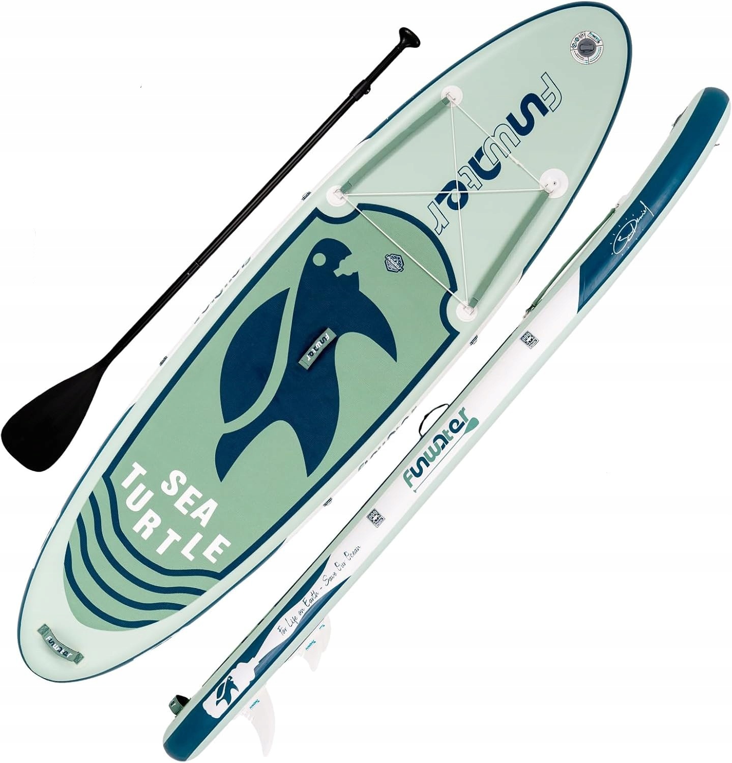 Deska Sup Funwater Dolphins zestaw 320cm z Akcesoriami +Plecak