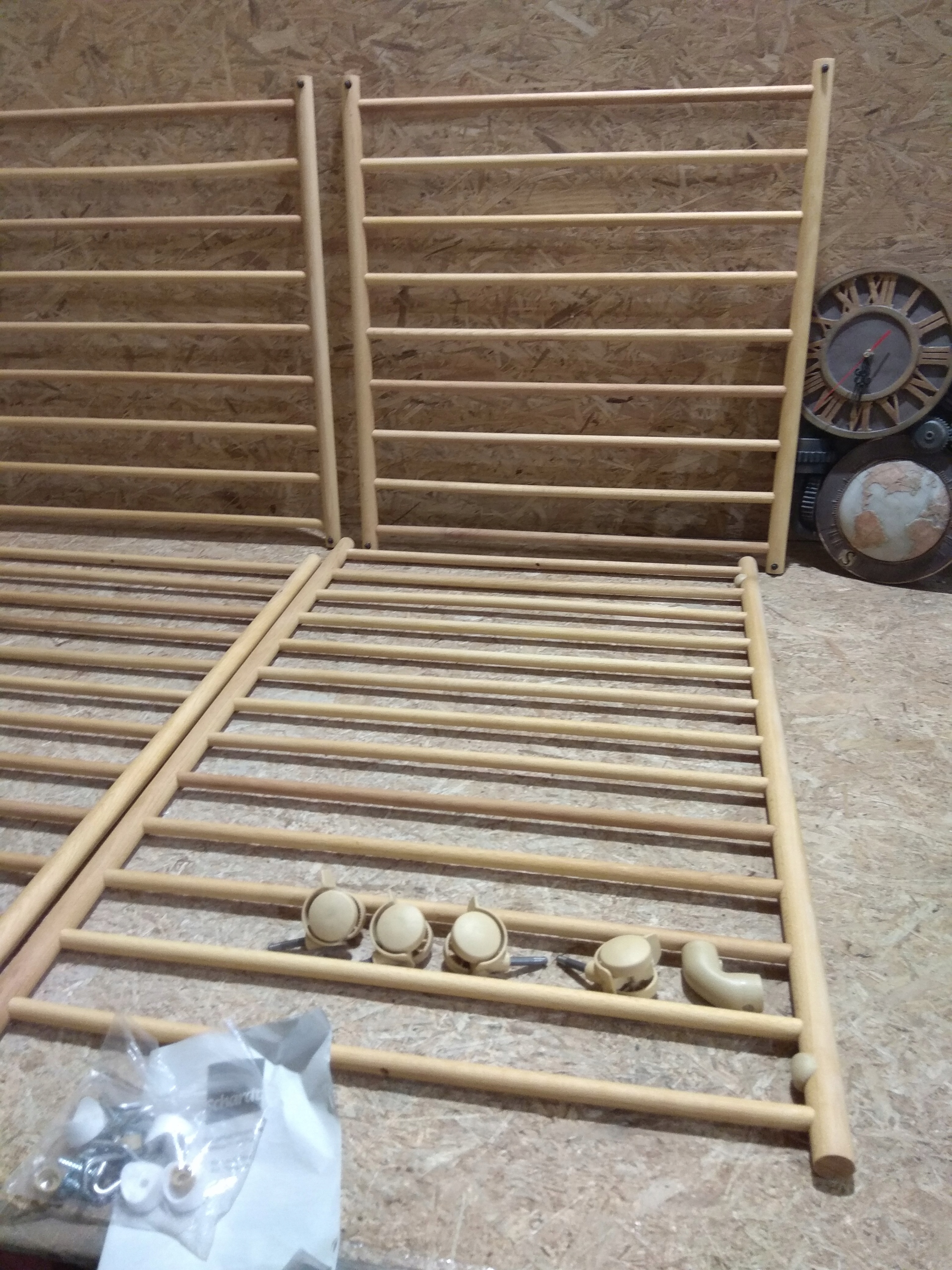 Łóżeczko kojec drewniany 75 x 100 cm EAN (GTIN) 4042219158048