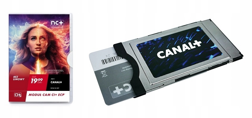 Modul 4K Cam CI+ Ecp Nagravision predplatený balík Canal+ Extra Hd 1 mesiac