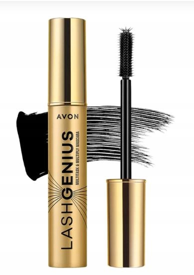 AVON Tusz do rzęs Geniusz 5 w 1 _ Blackest Black