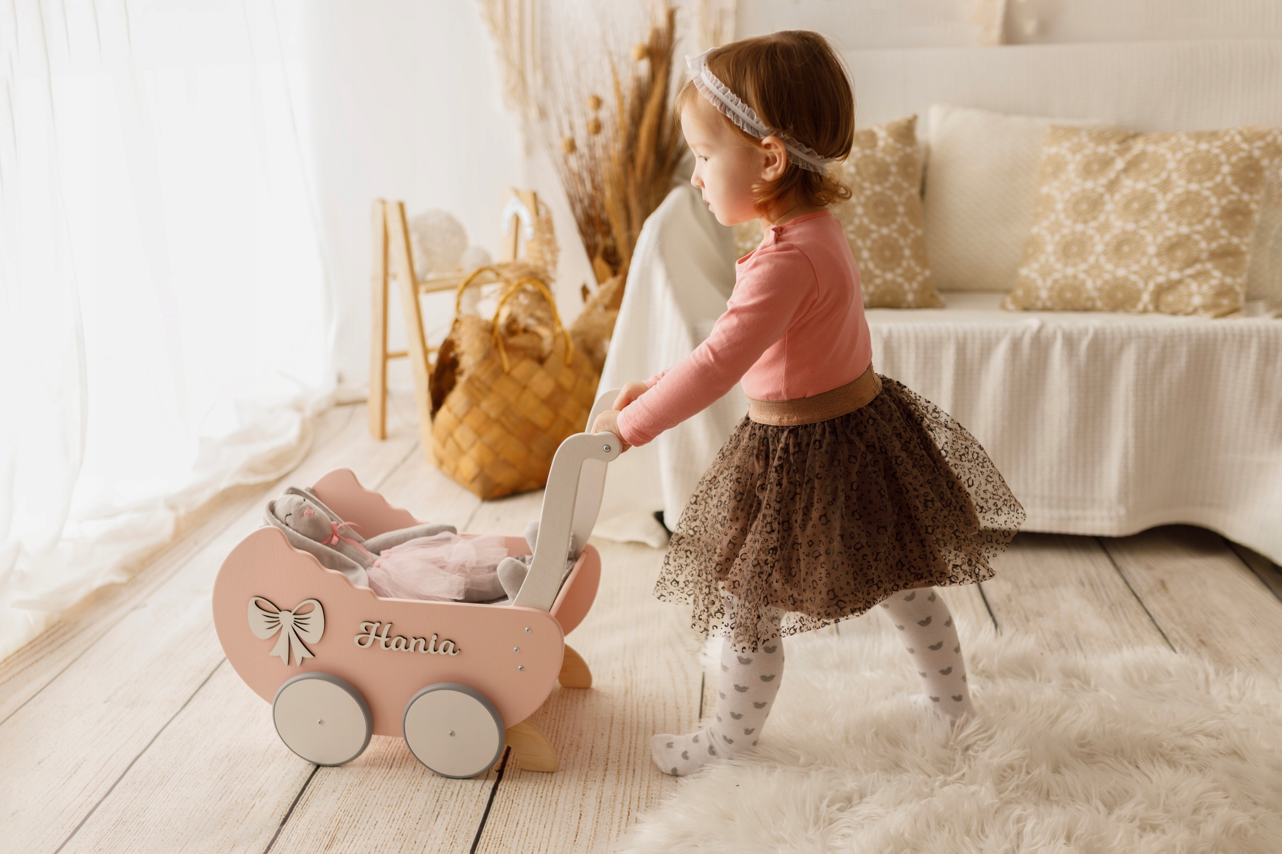 drew WÓZEK DLA LALEK + IMIĘ dekory POŚCIEL stopery EAN (GTIN) 5903689704601