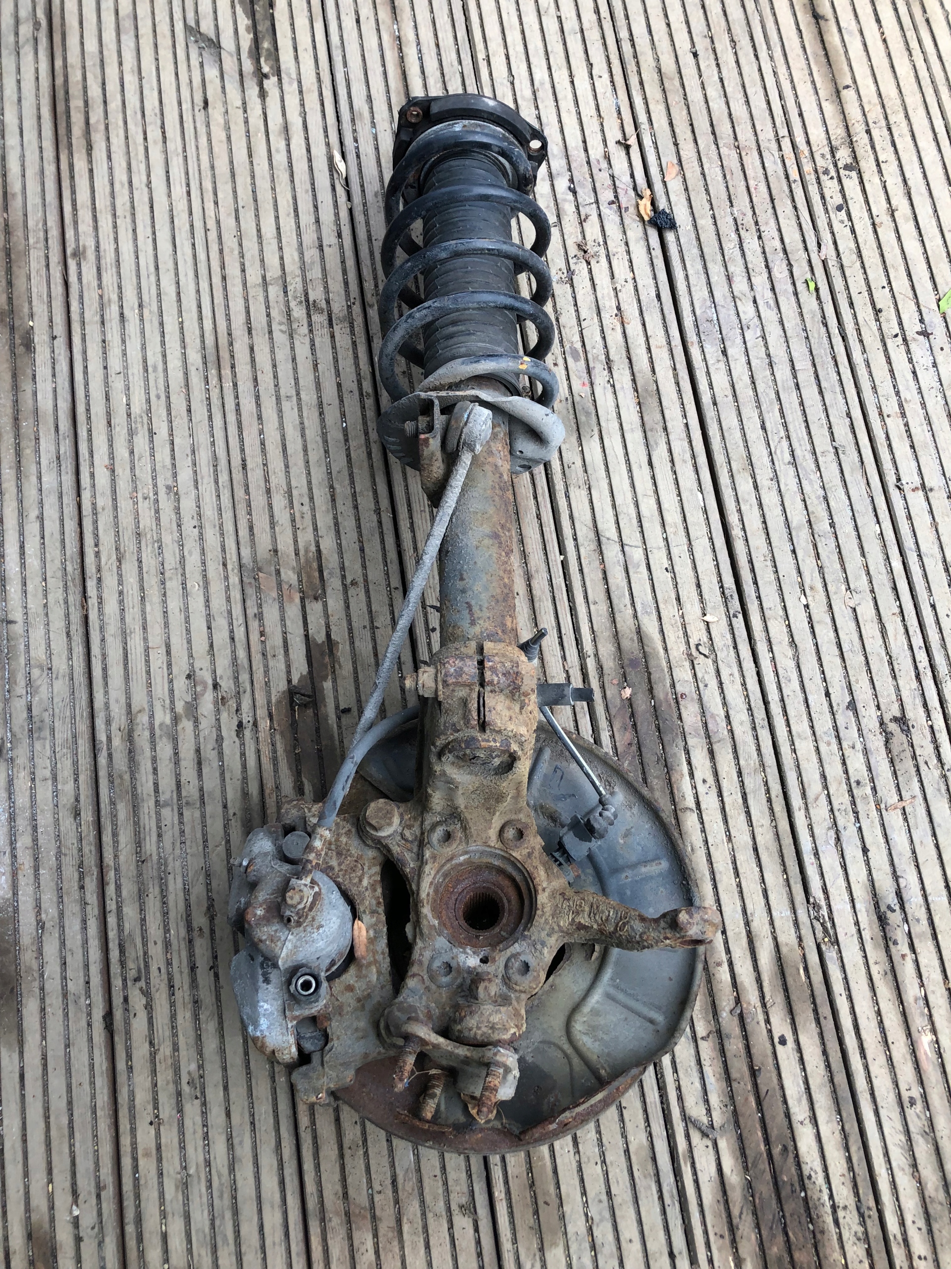 VW TOURAN swing McPherson right front