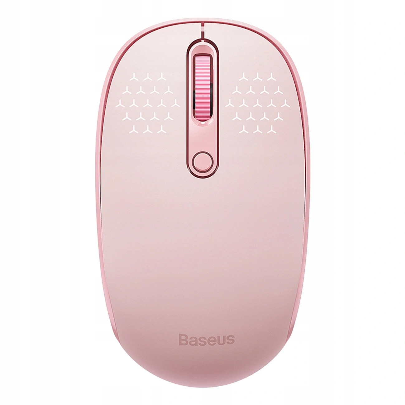Myszka bezprzewodowa Baseus F01B 2.4GHz Bluetooth 3.0 5.0 różowa