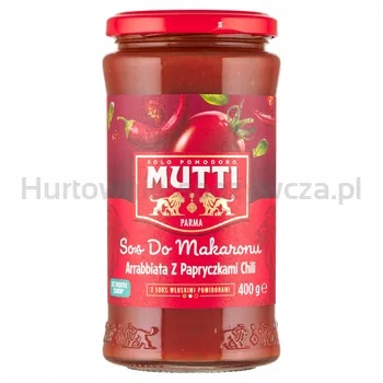 Levně Mutti Omáčka na těstoviny Arrabbiata s chilli papričkami 400 g