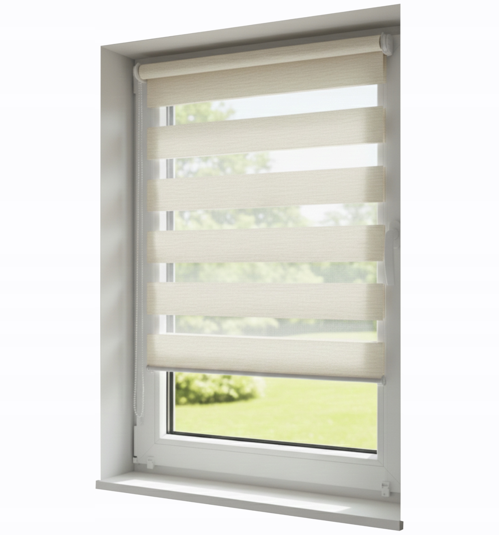 Roleta Deň A Noc tkanina Lux na mieru 129 x 220 cm