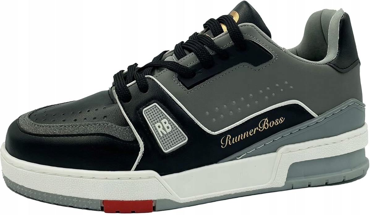 Runnerboss Pánské Šedé Šněrovací Sportovní Boty 43 6DA