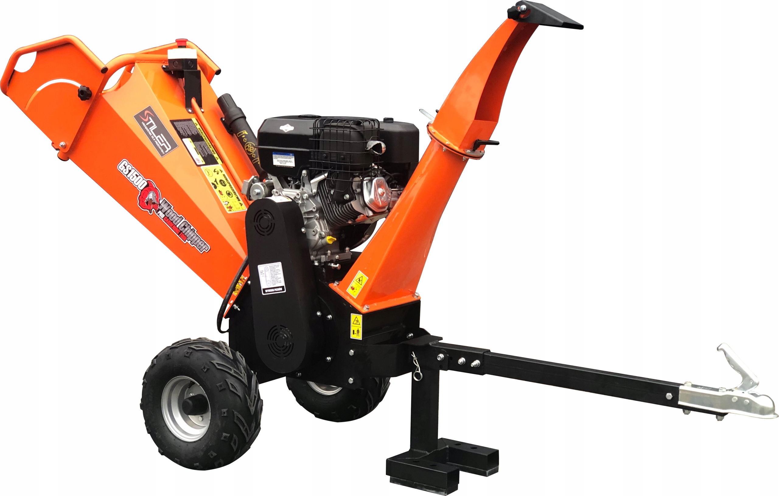 MOCNY RĘBAK ROZDRABNIACZ SPALINOWY DO GAŁĘZI STILER SILNIK B&S 13,5KM HIT Kod producenta STILER GS1500