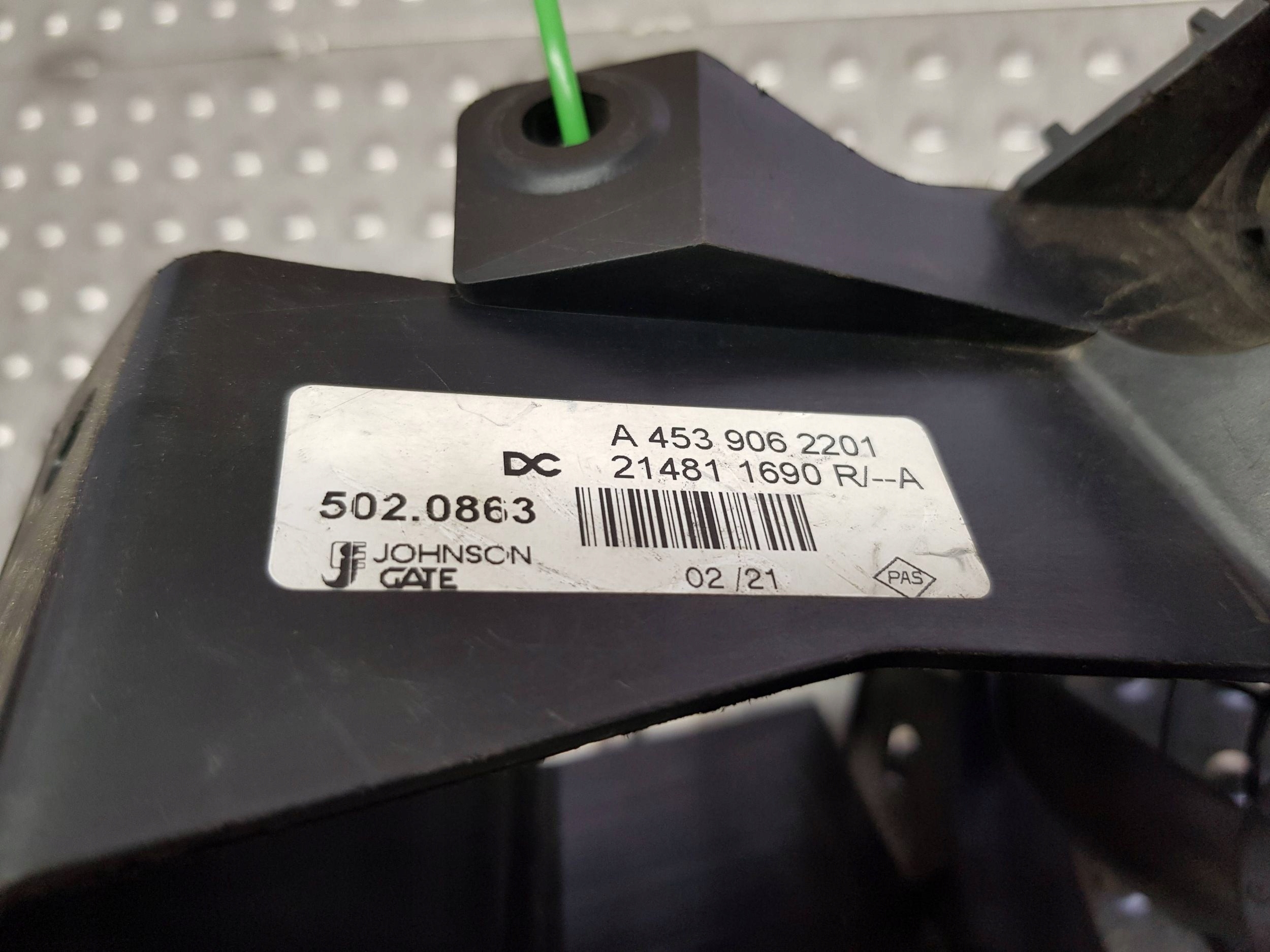 ventilátor chladiče A4539062201 SMART FORFOUR II 453 TWINGO III