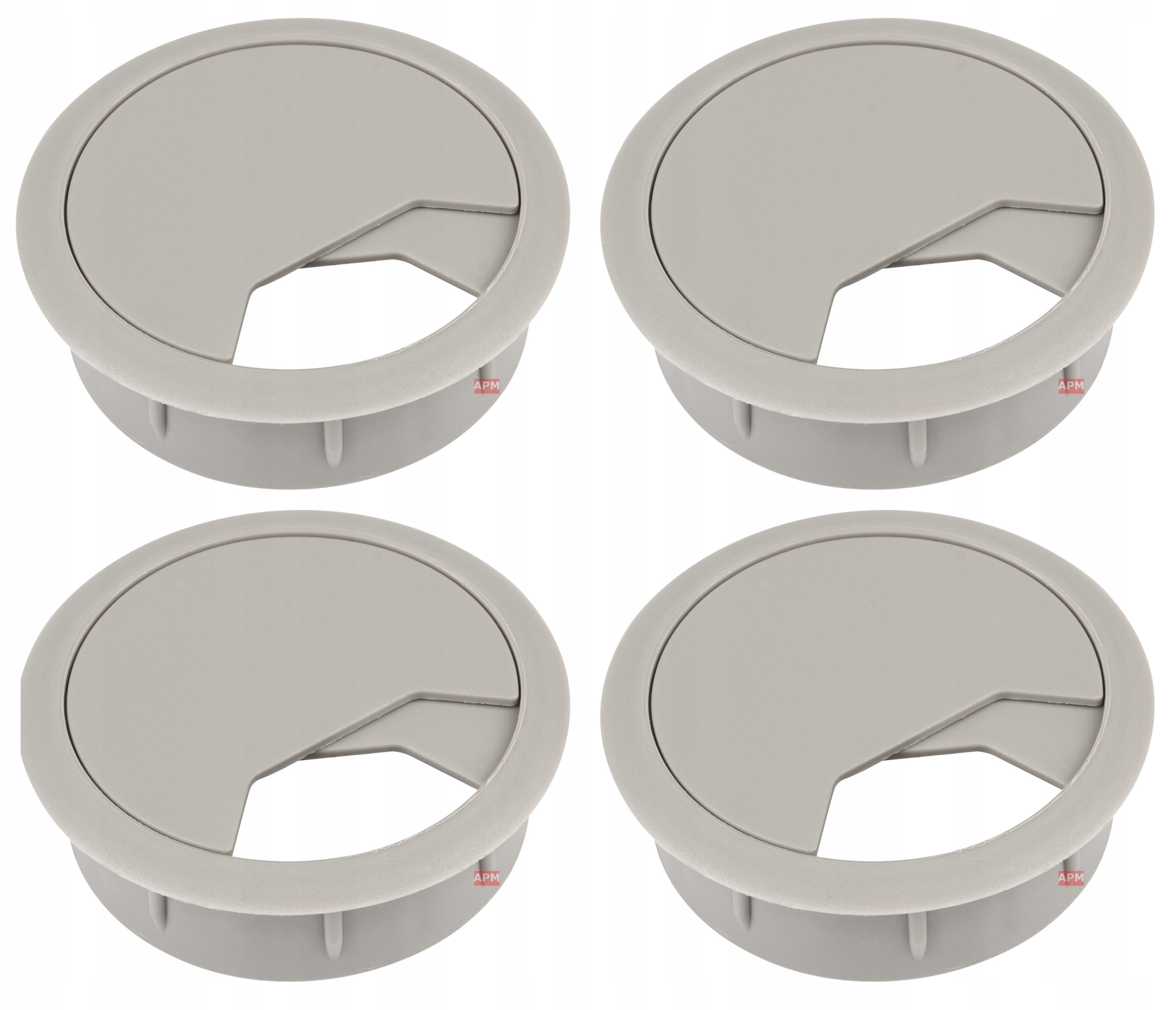 4 SZTUKI PRZEPUST KABLOWY FI60 MM PRZELOTKA SZARY