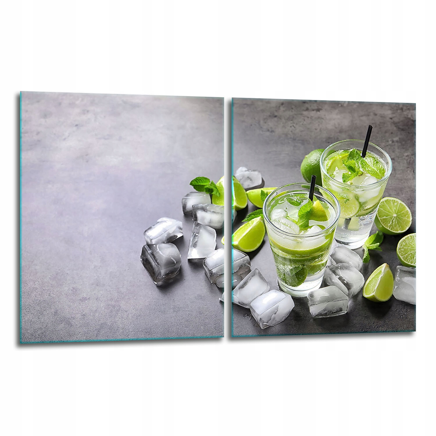 2x Ochranná Skleněná Deska Na Sporák 40x52 Drink Kuchyně Tvrzené Sklo 7