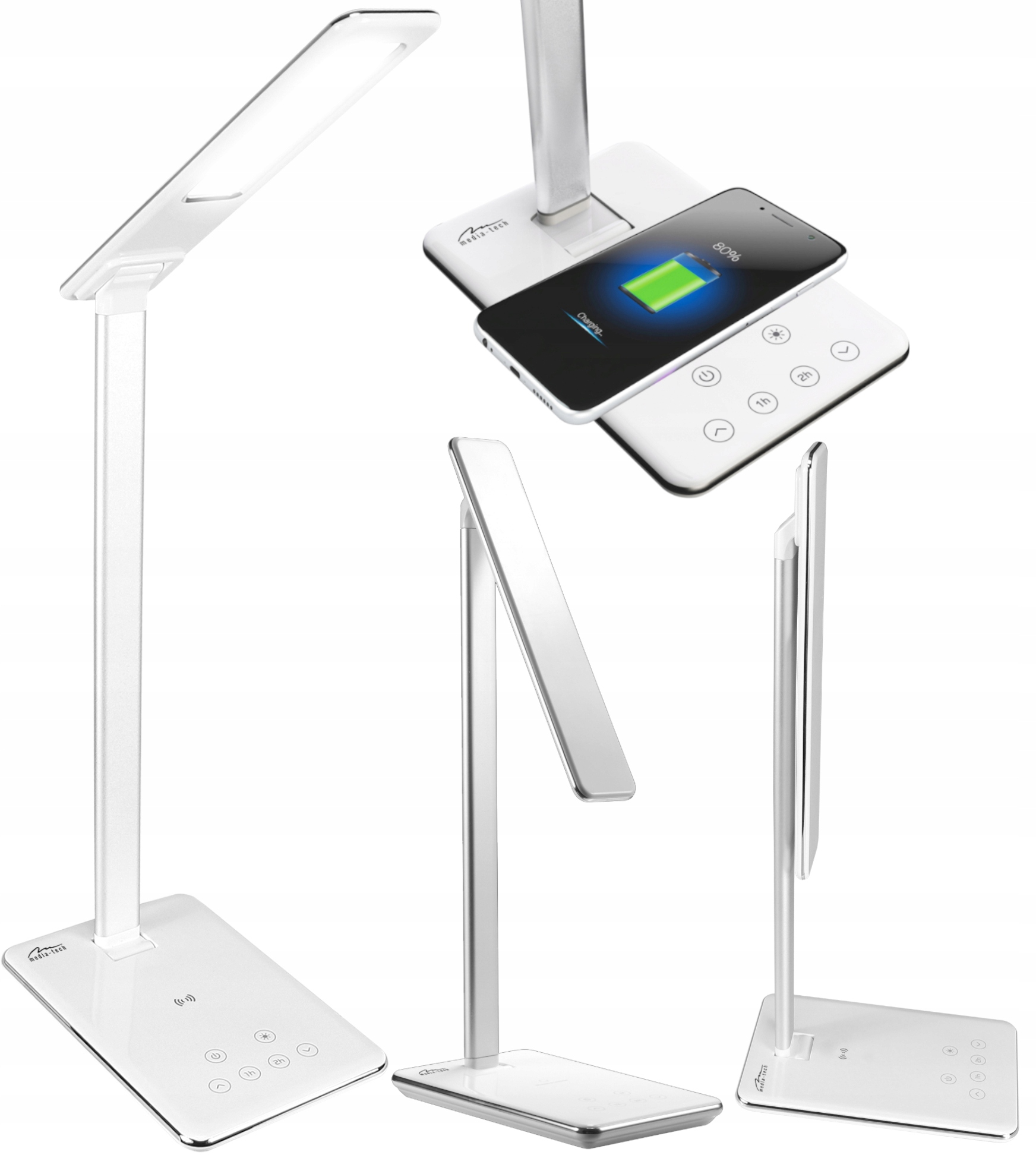 

Lampka Na Biurko Led Z ładowarką Bezprzewodowa