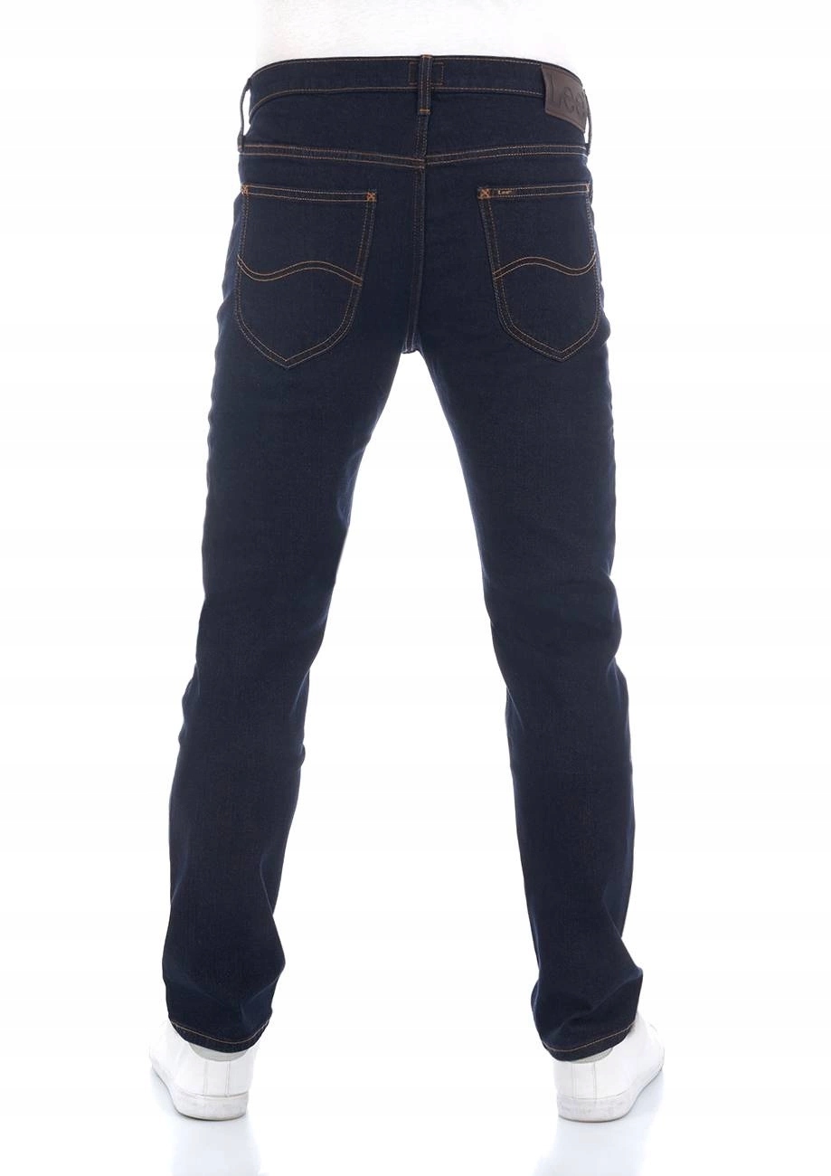 Pánské jednoduché džínové kalhoty Lee Daren Zip Rinse Blue L707SGPJ 42/34