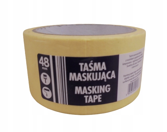 

Taśma Maskująca Malarska Żółta 48mm x 25m