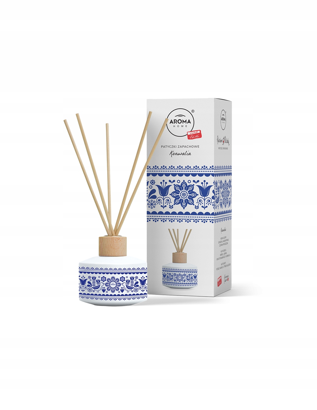 Aroma HOME PATYCZKI STICKS 100ml Kocham Polskę zapach Konwalia