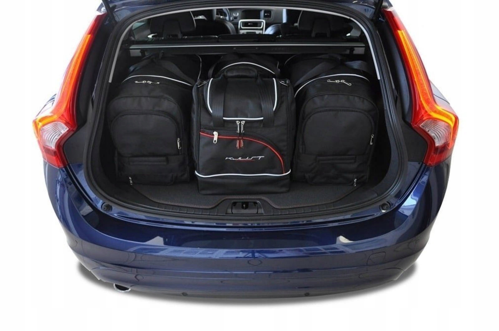 J&j Automotive Sada 4ks cestovných tašiek Sport pre Volvo V60 2010-2018