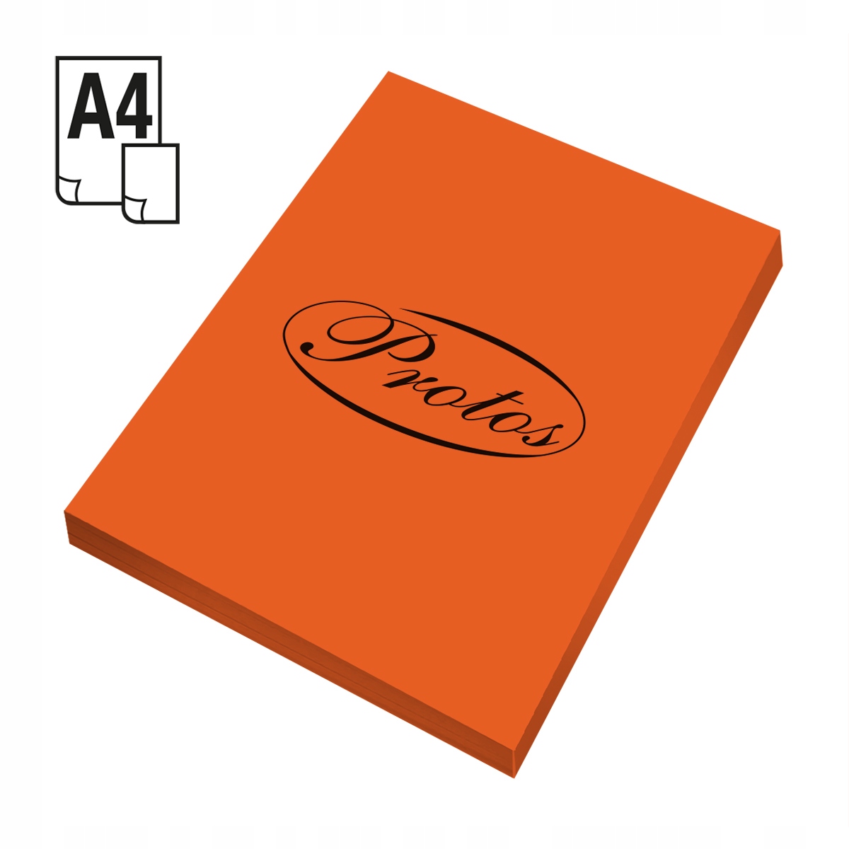 

Papier ksero kolor pomarańczowy A4 80g 100 ark.