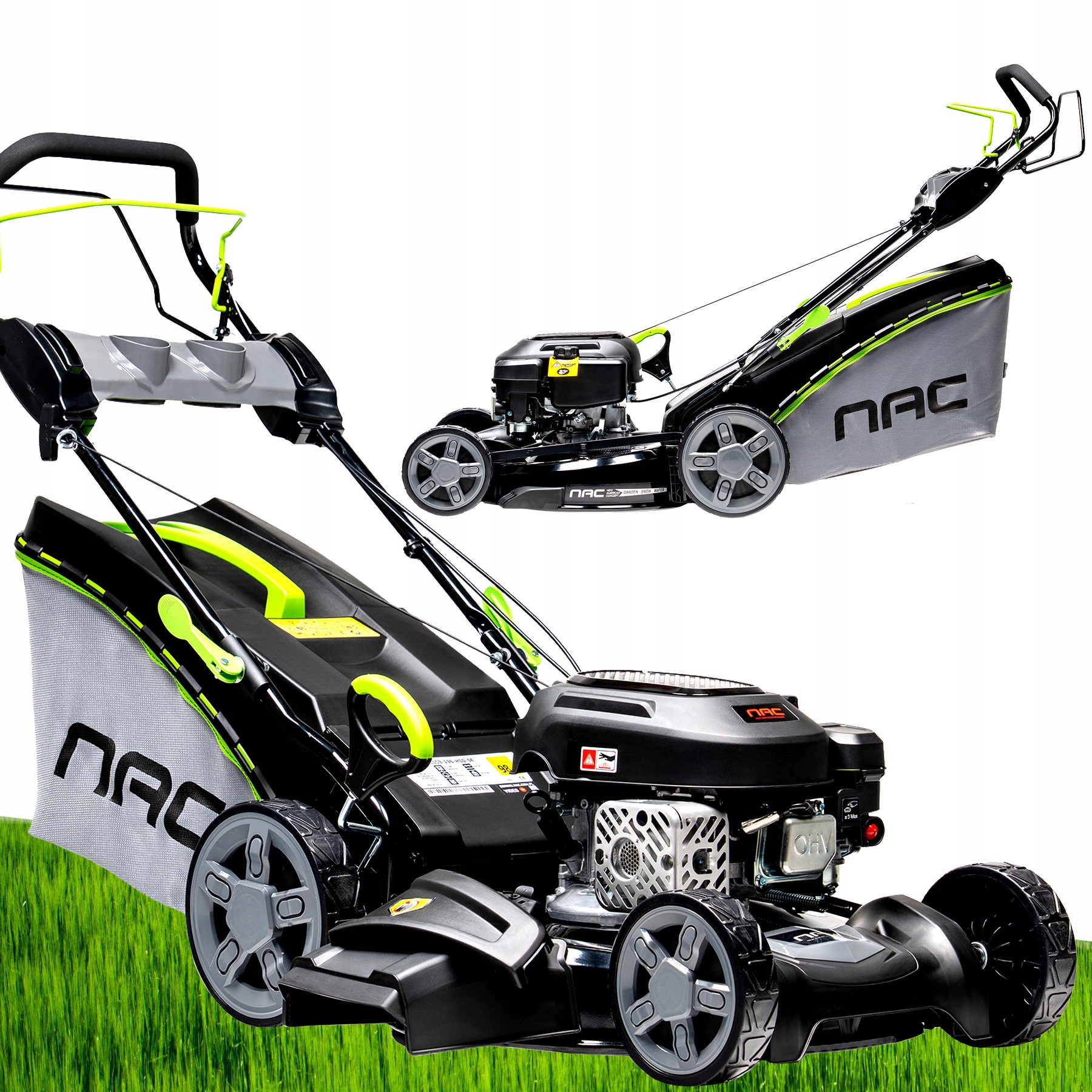 Kosiarka spalinowa Nac LS53-196-HSD-SE Napęd 4,08KM 53cm 4W1