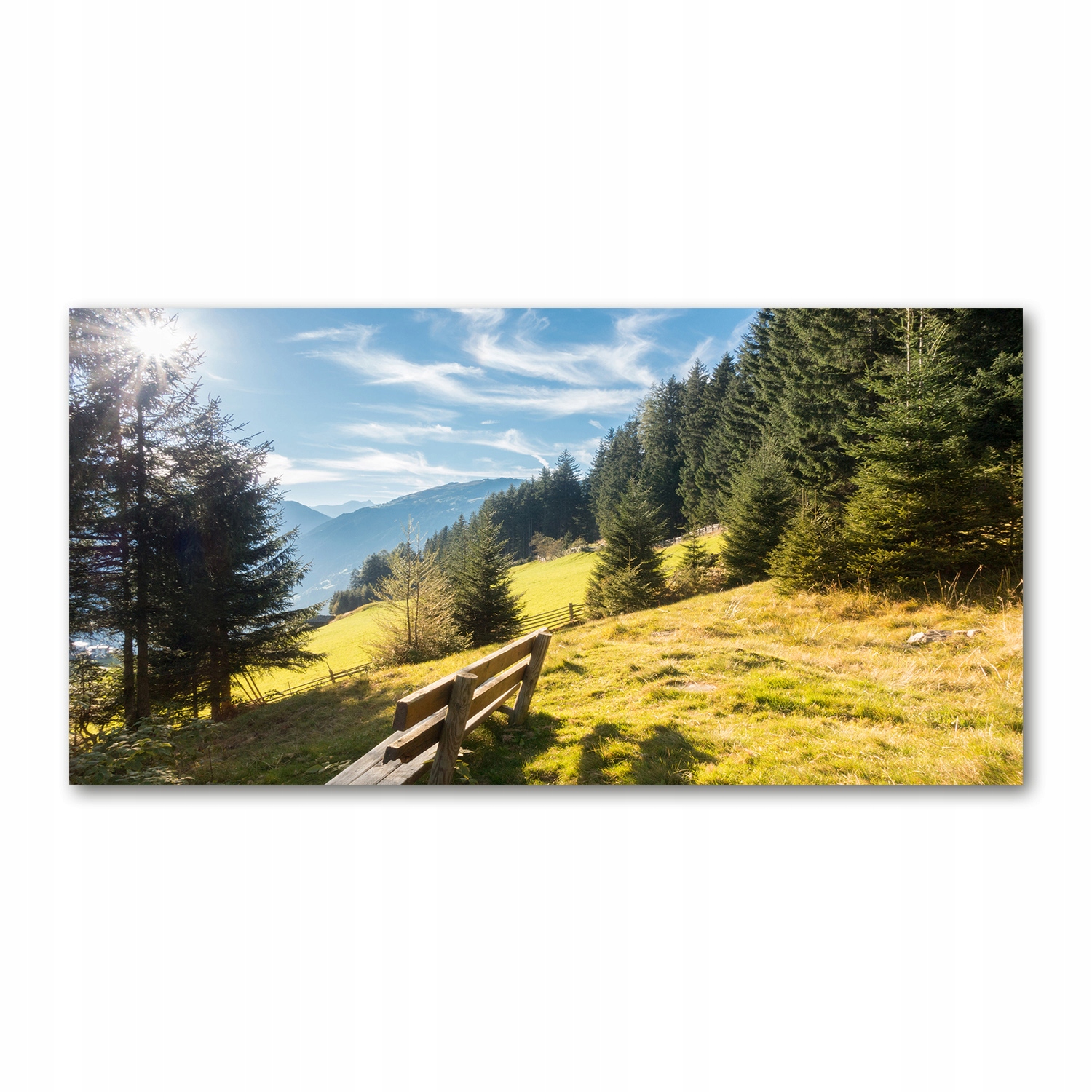 

Foto-obraz akryl Jesień w górach zdjęcie 140x70 cm