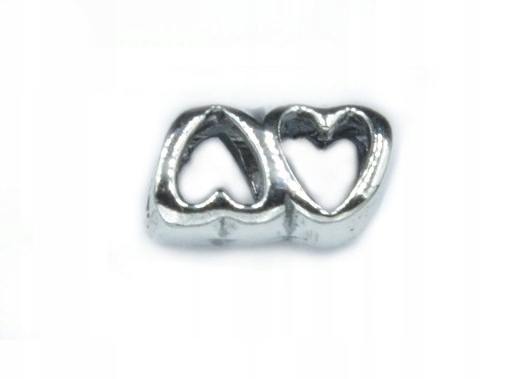 

Zawieszka Charms Beads Pandora Dwa Serca Pr.925!