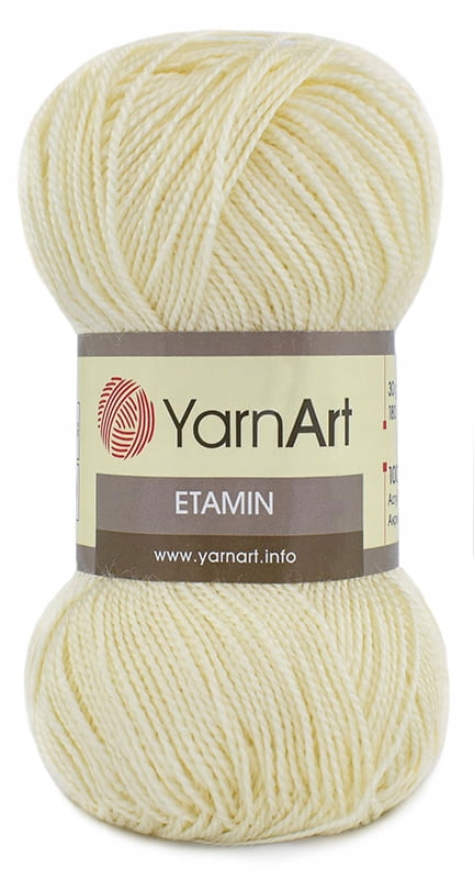 Włóczka YarnArt Etamin 423 ecru