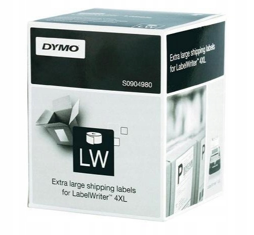 Dymo Lw 104mm x 159mm S0904980 Labelwriter 4XL Stare znaczniki