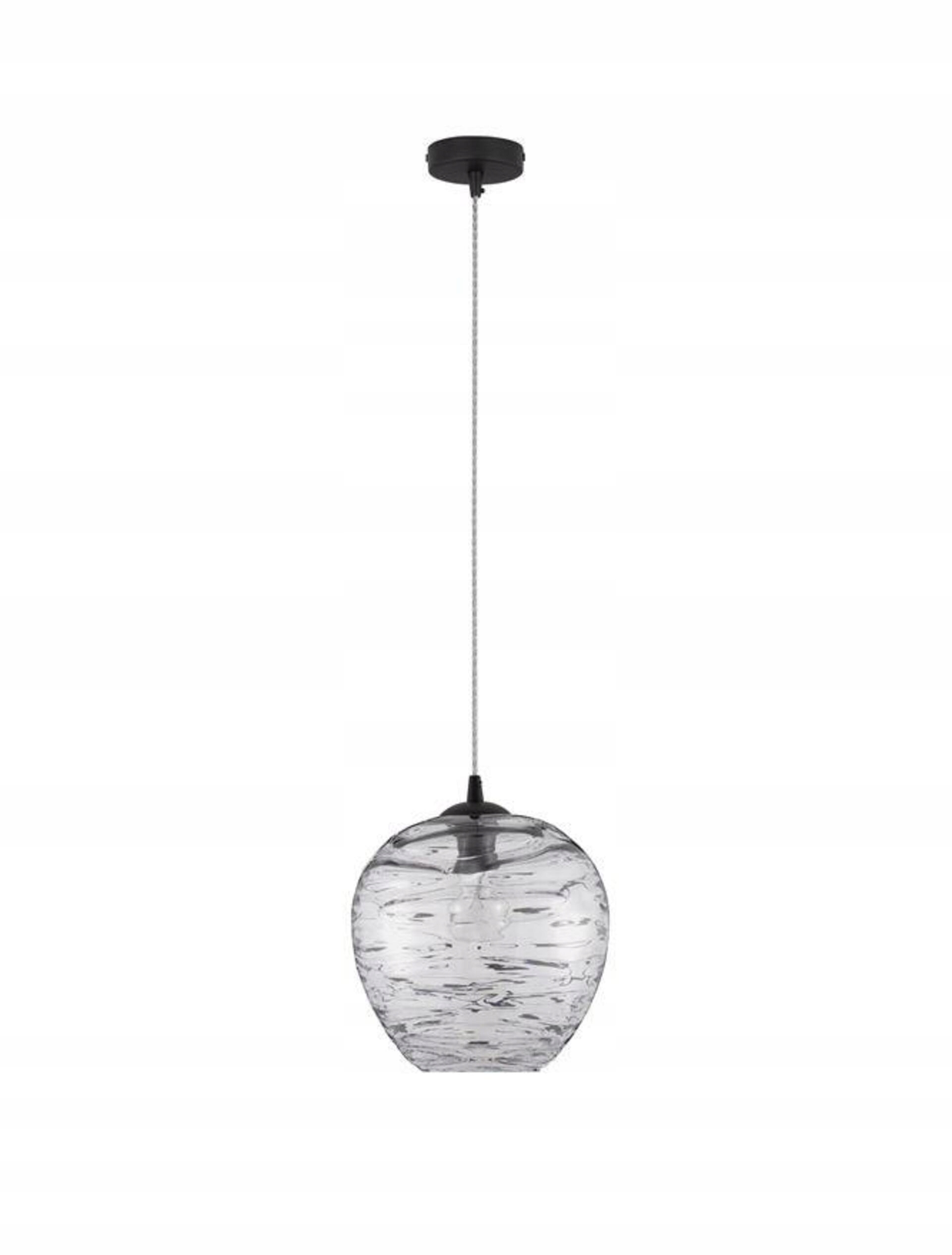 Závesné svietidlo Nova Luce Evleen E27 1x12W IP20 čierne 250mm