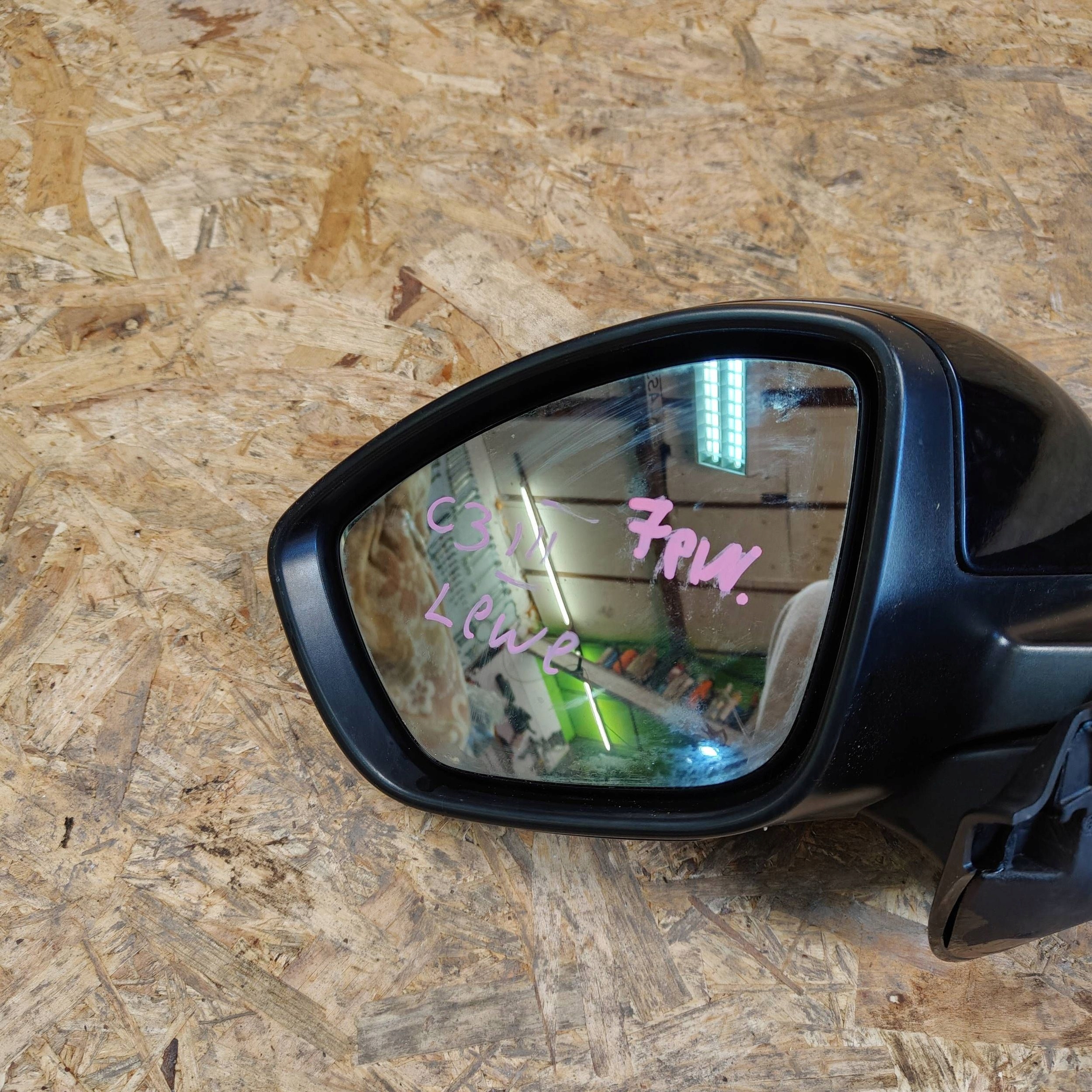 electrics mirror side left side Citroen C3 III 7 pin