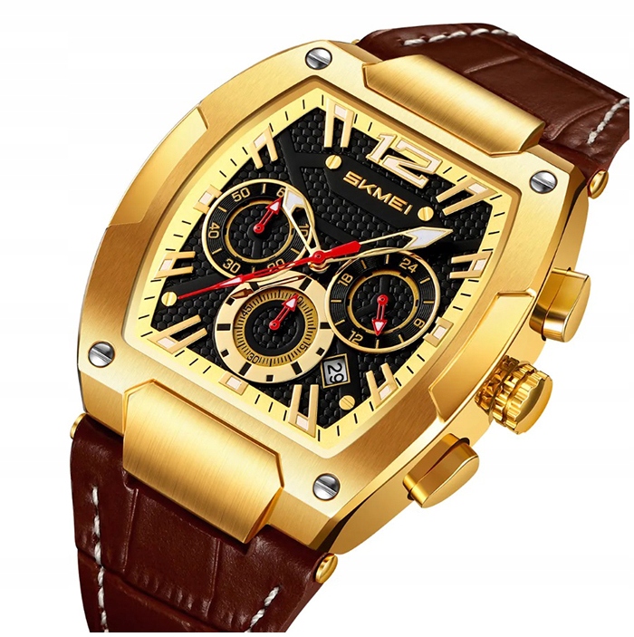 Pánské hodinky Skmei analog pásek chronograf datumovka obchodní