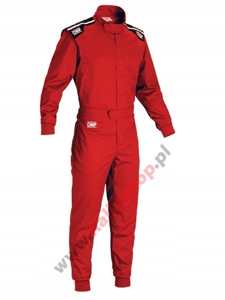 Kombinezon wyścigowy OMP Summer-K czerwony