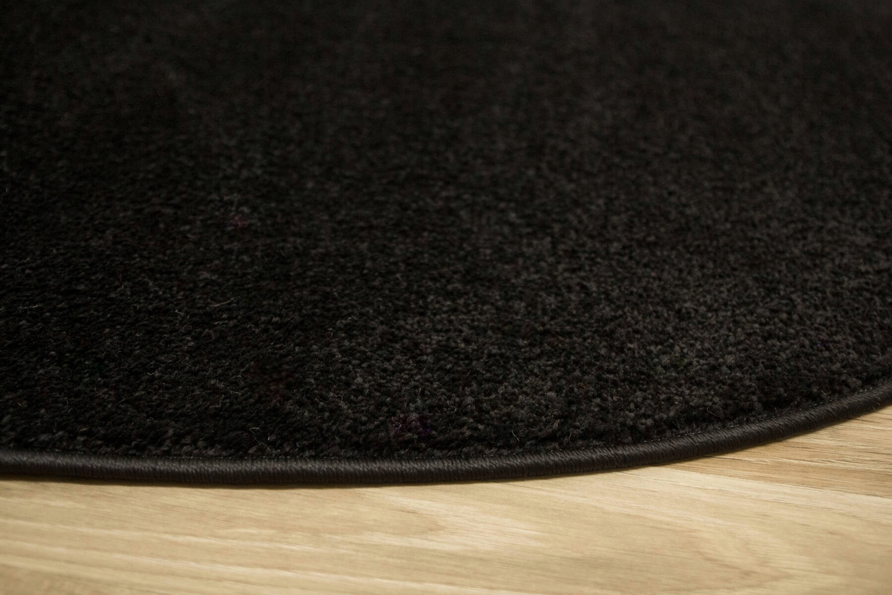 DYWAN OKRĄGŁY CZARNY MODNY MIĘKKIE RUNO DO SALONU POKOJU LIMA śr. 160 cm Informacje dodatkowe certyfikat bezpieczeństwa Oekotex