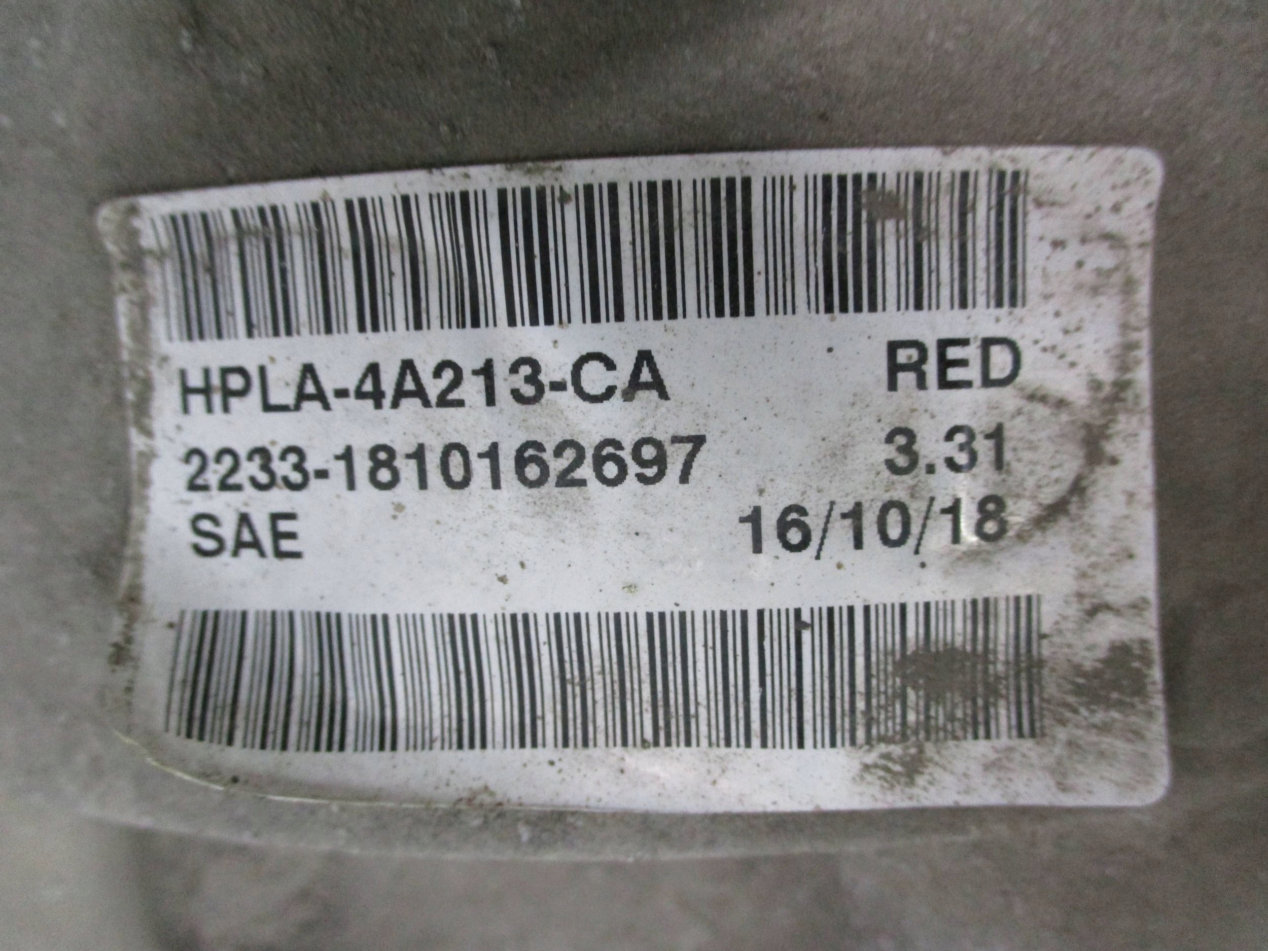 differenciál hátsó far LAND ROVER RANGE ROVER SPORT L461 HPLA4A213CA 3,31