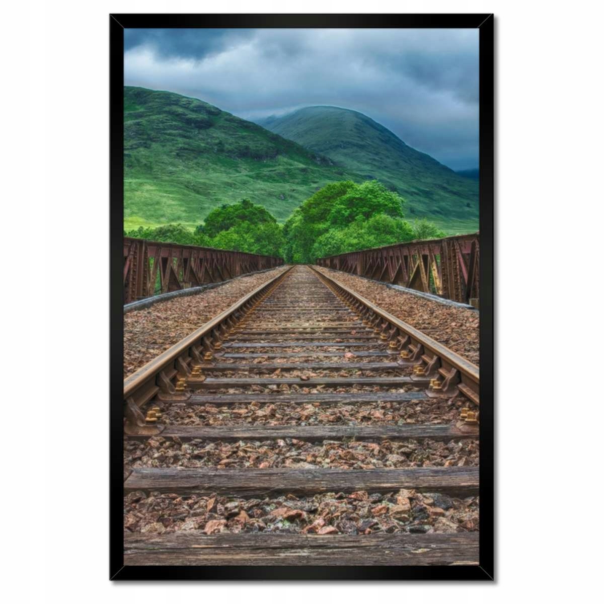 Plakáty v rámu 40x60 Železniční most
