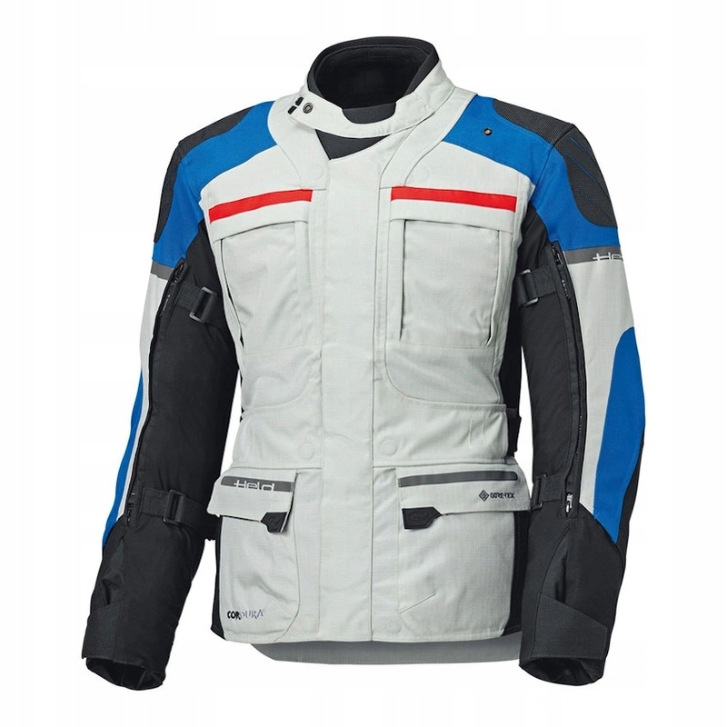 Motocyklová bunda Held Carese 3 Grey/blue šedá modrá Darčeky