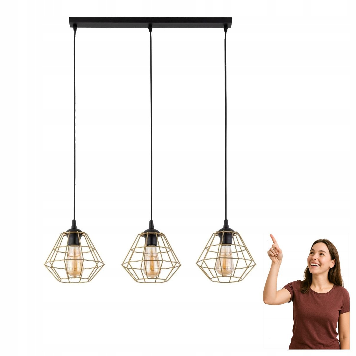 Závěsná lampa Diamond New 4642 Tk Lighting