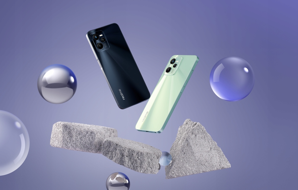 Smartfon realme C35 4 GB / 64 GB 4G (LTE) zielony NOWY 23% VAT Wbudowana pamięć 64 GB