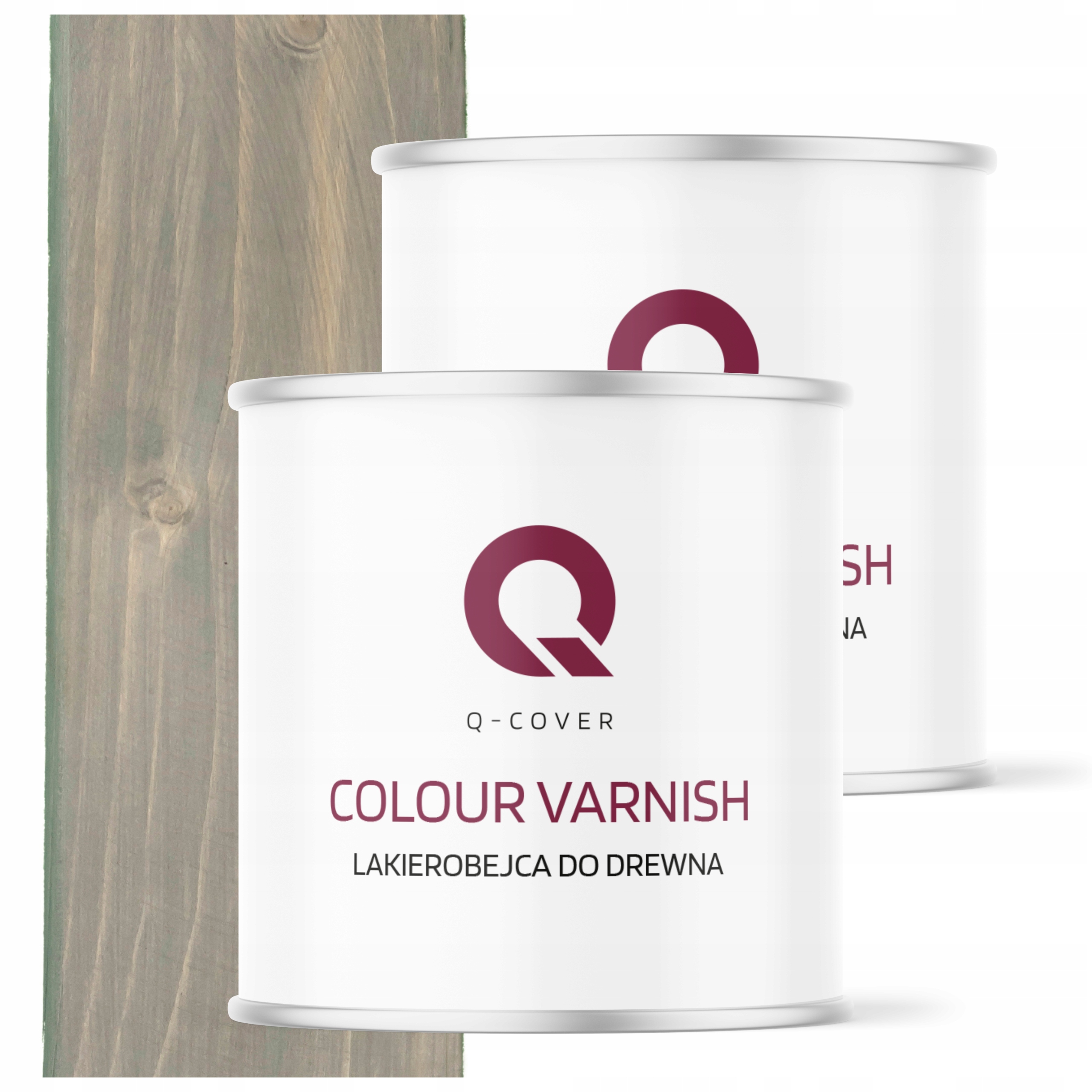 Lakierobejca na drevo a ploty Dekoratívna šedá tmavosaténová 2,5L Uv