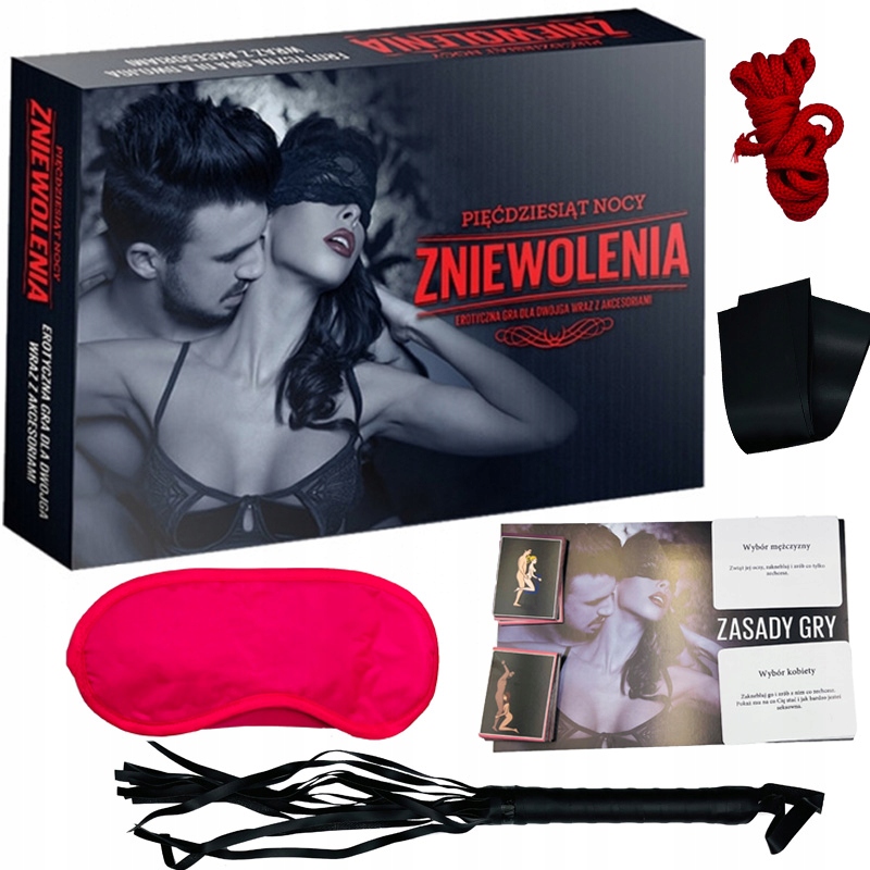 

Gra Erotyczna akcesoria walentynki niego