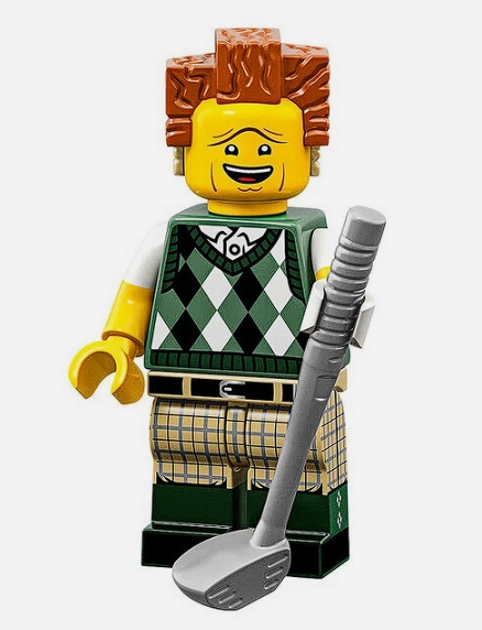 Lego 71023 Lego Movie 2 Prezes Biznes Golfista Nr 12 Nowy