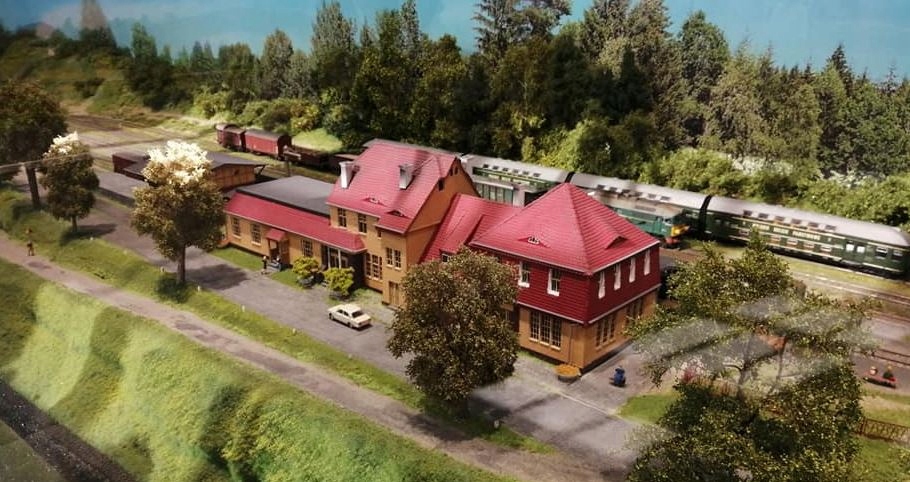 Vlakové nádraží Świeradów Zdrój 1:87