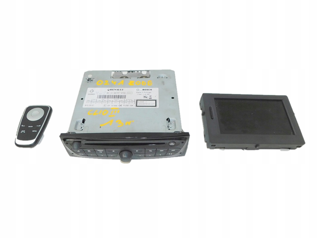 RENAULT CLIO III 1.2 13r 5D NAWIGACJA RADIO PILOT STACJA