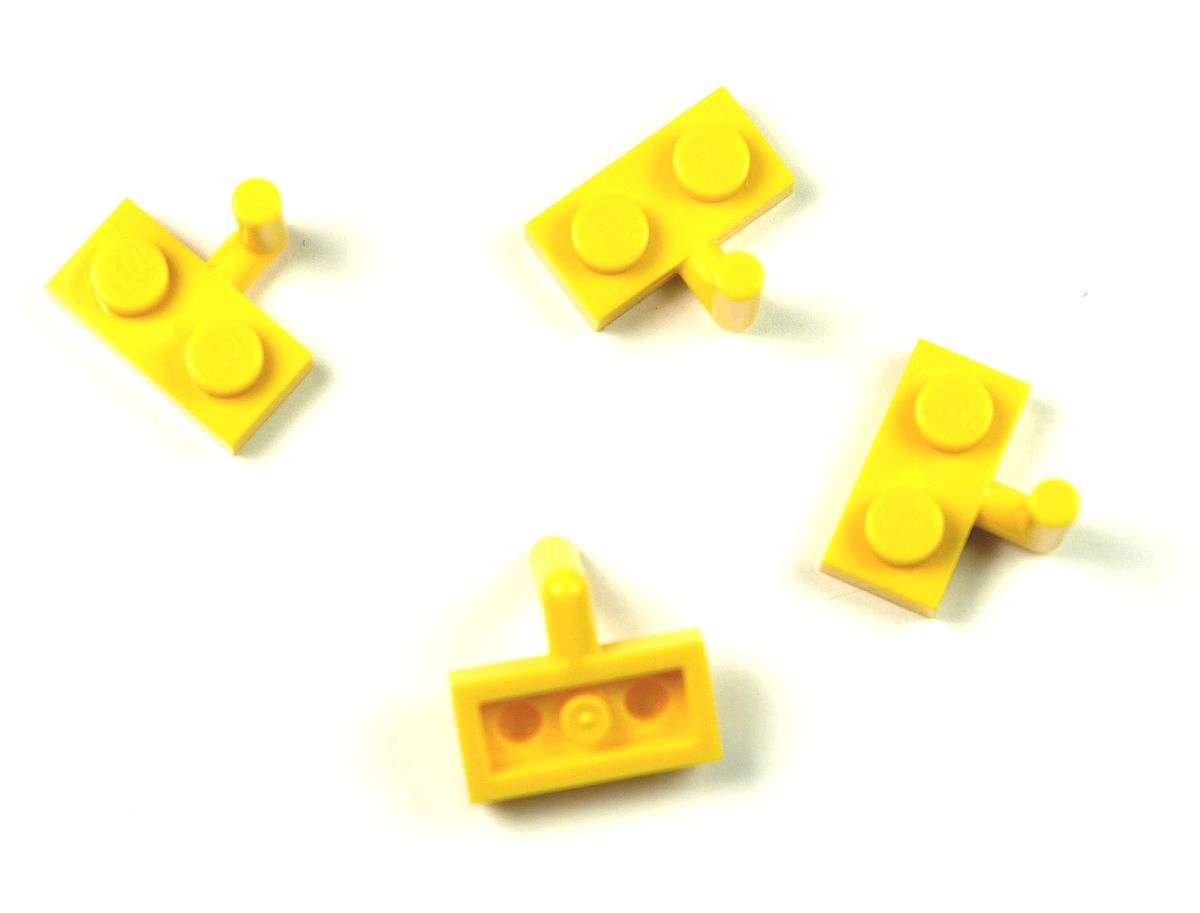 

Płytka 1x2 z hakiem Żółta 4szt. Lego 88072 4611704